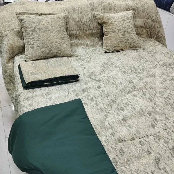 سرویس روتختی دو نفره مخمل 8 تکه – کد E2