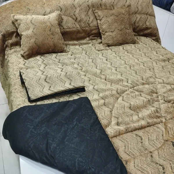 سرویس روتختی دو نفره مخمل 8 تکه – کد E5