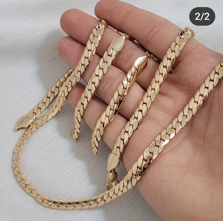 سرویس زنانه طرح طلا مدل ماری ژوپینگ با طراحی زنجیری خاص