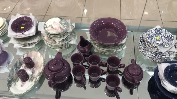 سرویس سرامیکی ۴۵ پارچه مارک porser ساخت کشور ترکیه اصلی