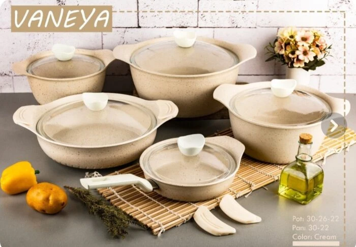سرویس قابلمه گرانتی واینا 10پارچه