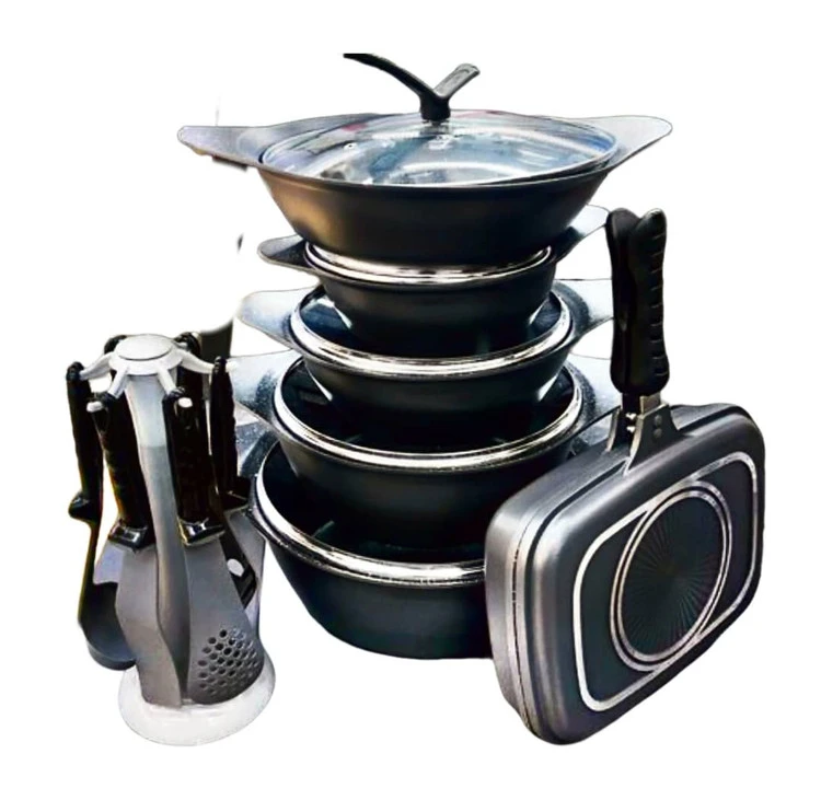 سرویس قابلمه ۲۰ پارچه چدن گرانیتی R.S.KA عمده