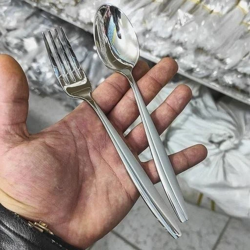 سرویس قاشق و چنگال  12 پارچه مدل یونیک un-3