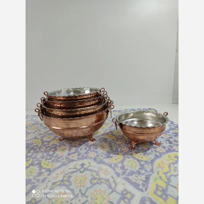سرویس پذیرایی مسی زنجان 3 تیکه نانو ارسال رایگان