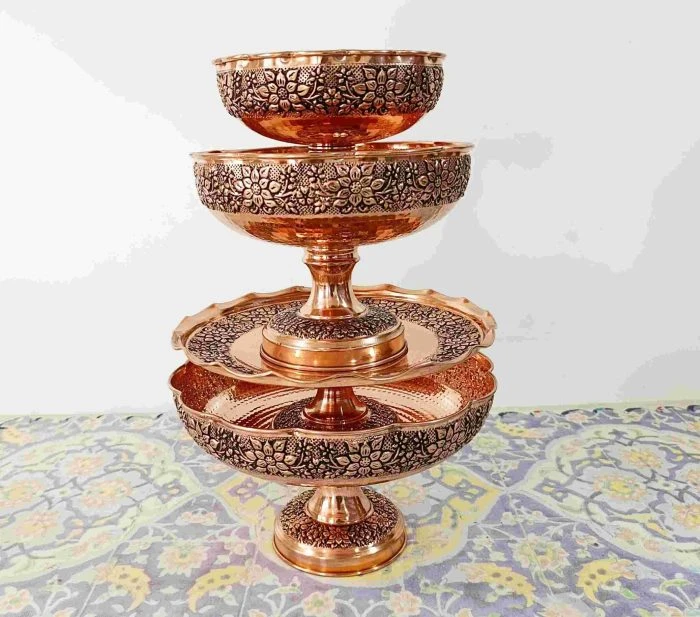 سرویس پذیرایی مسی زنجان سیاه قلم نانو ارسال رایگان