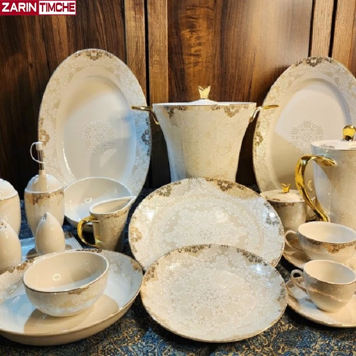 سرویس چینی دوازده نفره چینی پردیس سری ایزابل 7001