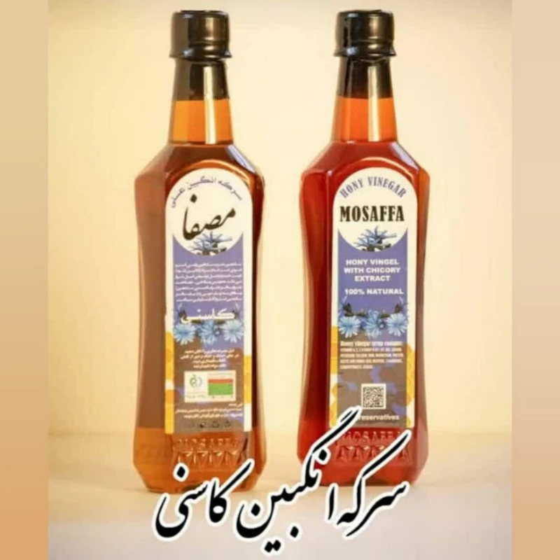 سرکه انگبین کاسنی مصفا 600 میلی لیتری