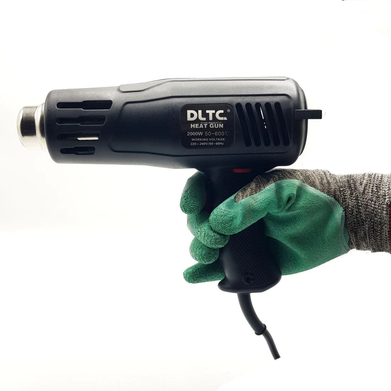 سشوار 2000 وات صنعتی نشکن دیمردارDLTC مدل HG 2000W دو سرعته