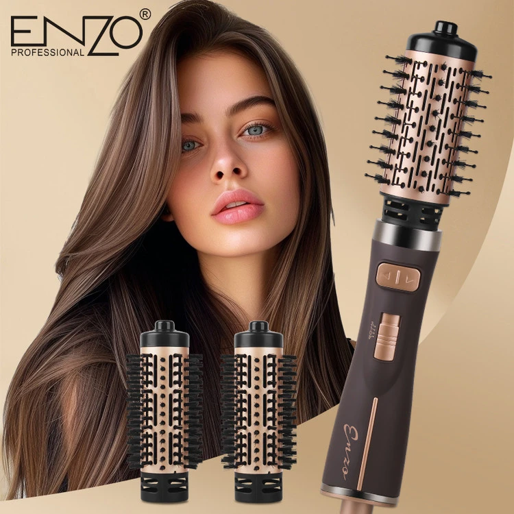 سشوار برس دار چرخشی انزو پروفیشینال (اصلی) مدل EN 745