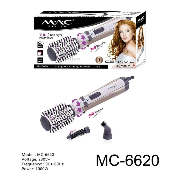 سشوار برس دار چرخشی مک استایلر مدل MC-6620