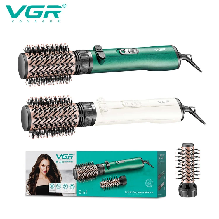 سشوار برس دار چرخشی وی جی آر مدل V-498 اصل