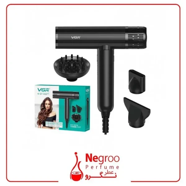 سشوار حرفه ای 110000 دور وی جی ار مدل vgr v-427