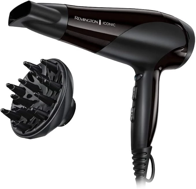سشوار حرفه‌ای Remington Ionic Dry 2200 مدل D3198 با 2200 وات قدرت | آمازونیکس