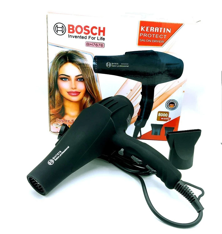 سشوار حرفه ای بدن مخملی بوش BOSCH SALON PROFESSIONAL