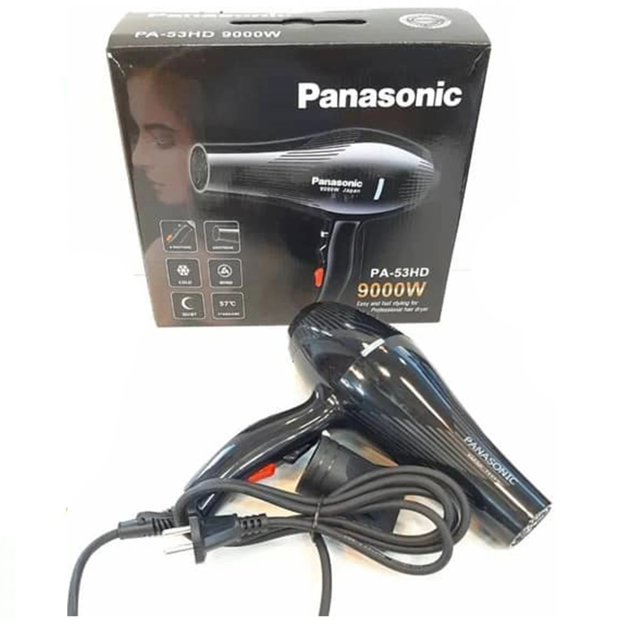 سشوار پاناسونیک 9000 وات مدل PA-53HD