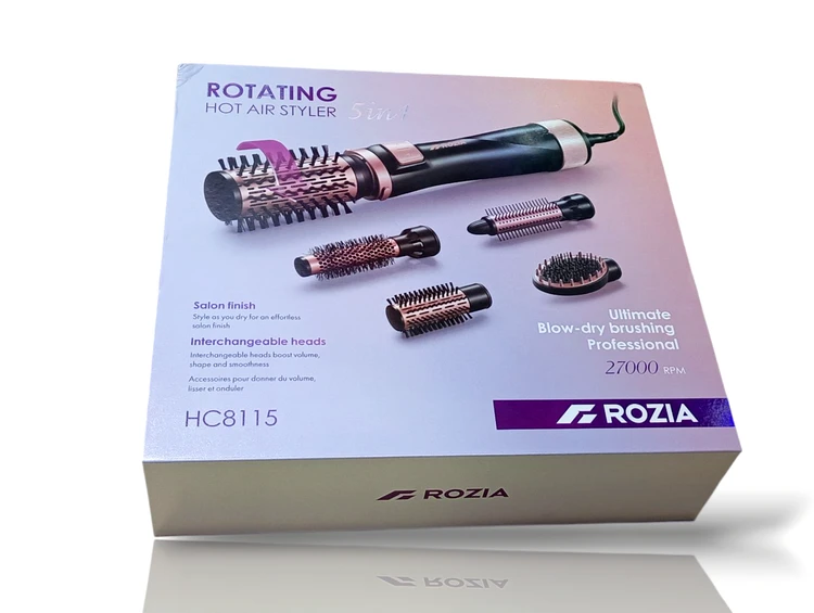 سشوار چرخشی فرم دهنده روزیا سفارش اروپا ROZIA PRO hc8115