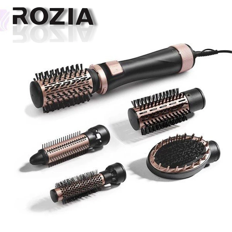 سشوار چرخشی پنج کاره روزیا سفارش اروپا rozia pro hc8115