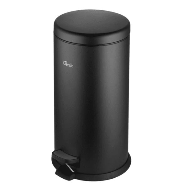 سطل 30 لیتری پدالدار آرام بند CE3001 – تمام مشکی