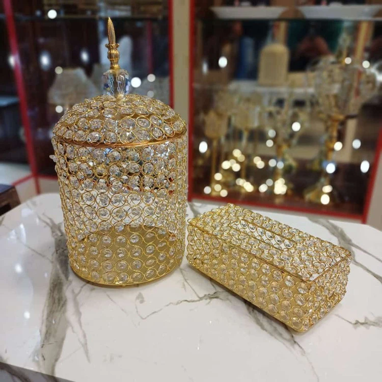 سطل دستمال نگین سلطنتی