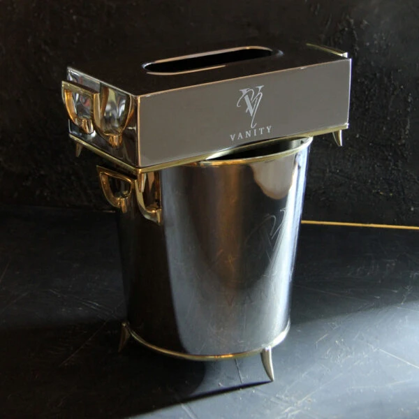 سطل و دستمال هندی وارداتی vanity کد:8904-8905