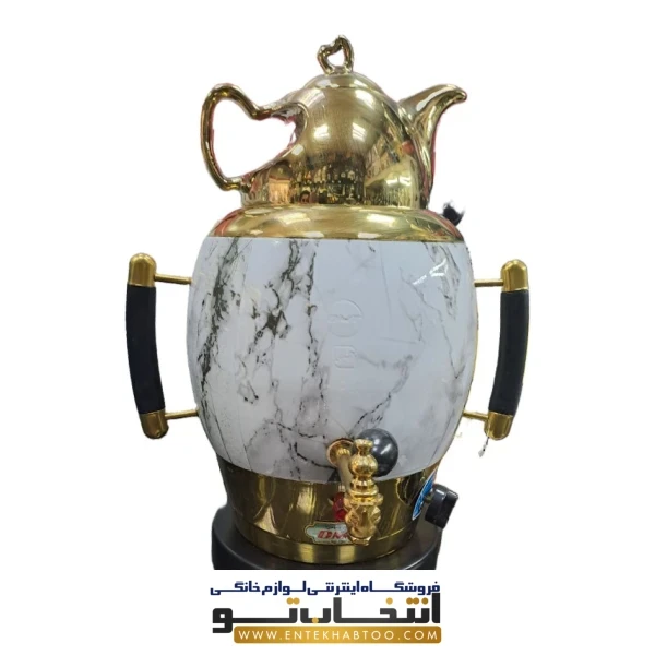 سماور برقی دی ام تی مدل پلوتون طرح سنگ