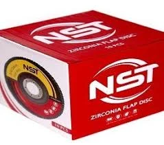 سنباده فلاپ سایز115گرید80 برند ان اس تی NST