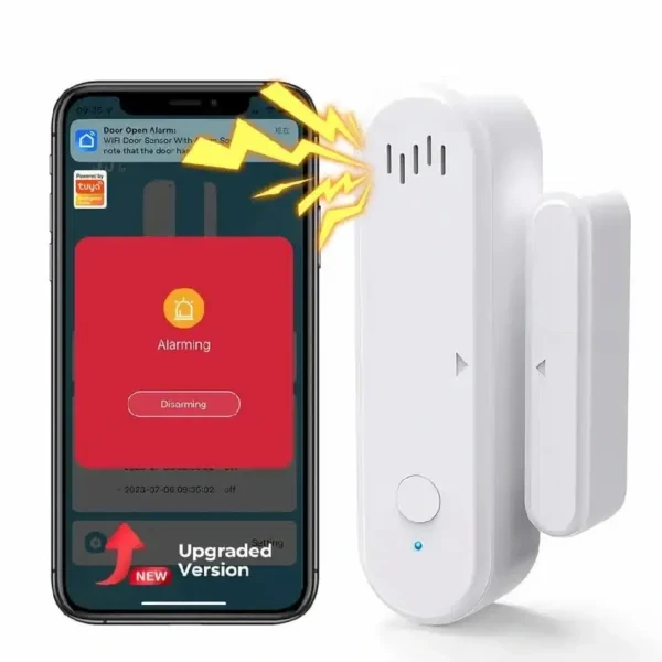 سنسور درب و پنجره هوشمند با آژیر داخلی TUYA مدل WIFI