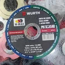 سنگ برش استیل 1*115 WURTH
