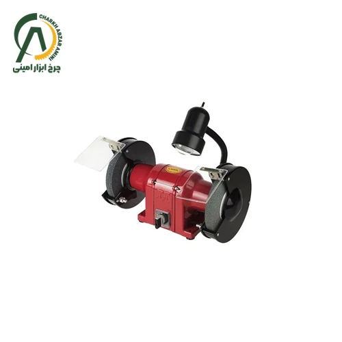 سنگ رومیزی (چرخ سنباده) 200 میلی متر دو طرفه تک فاز محک مدل GD 200-1HL