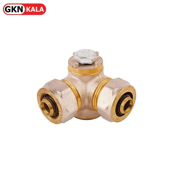سه راه 90 خاردار (4خار) توپیچ کوپلی ایزی پایپ