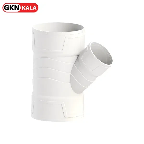 سه راه تبدیلی 45 درجه سه سر کوپل آتاپایپ