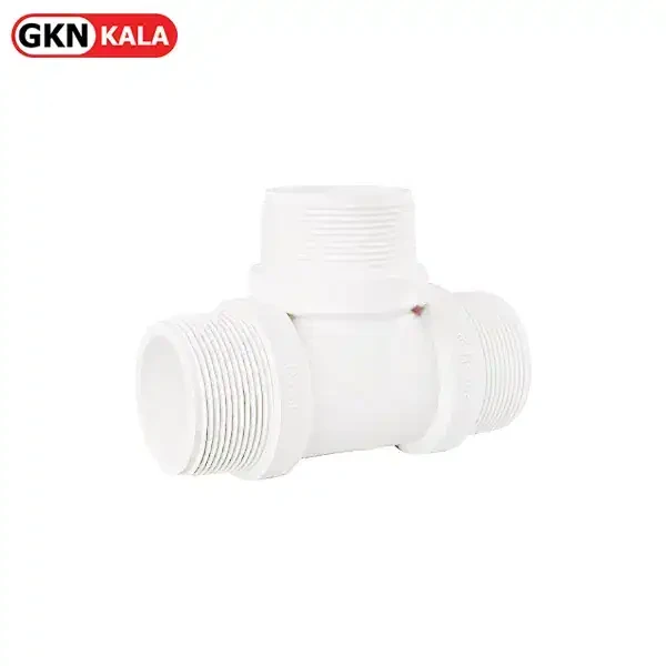 سه راه نر رزوه ای UPVC ویسپار