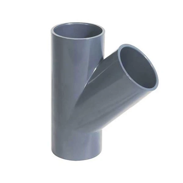 سه راه ۴۵ درجه چسبی upvc پیمتاش