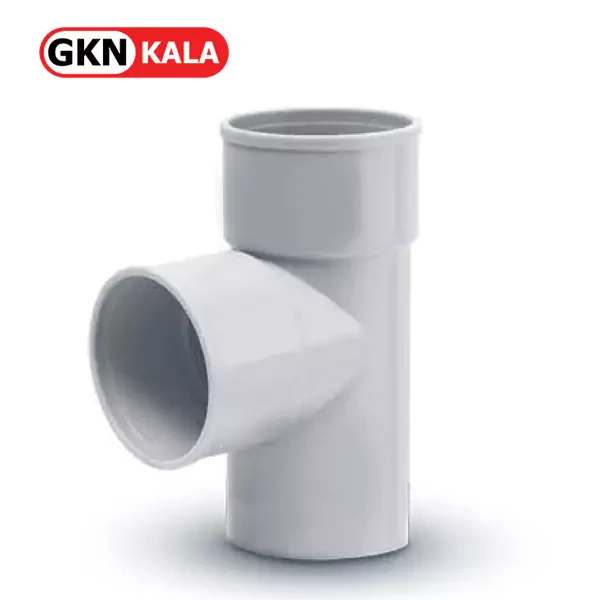 سه راهی 90 درجه U-PVC دو سر کوپل برند MPJ