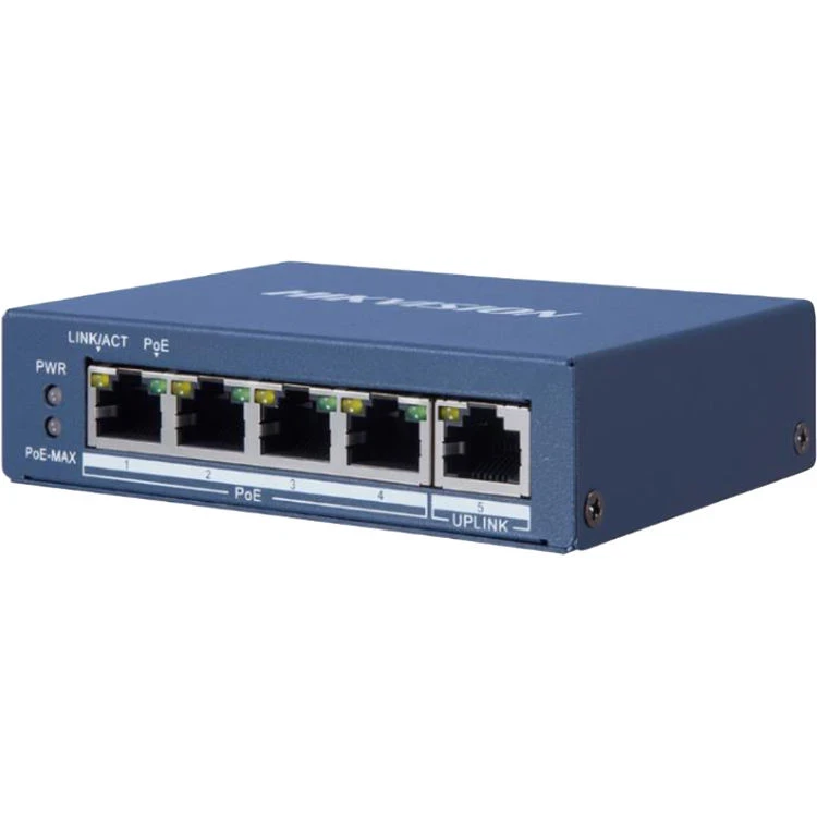 سوئیچ 5 پورت PoE+ شرکت Amcrest مدل AMPS5E4P-AT-65