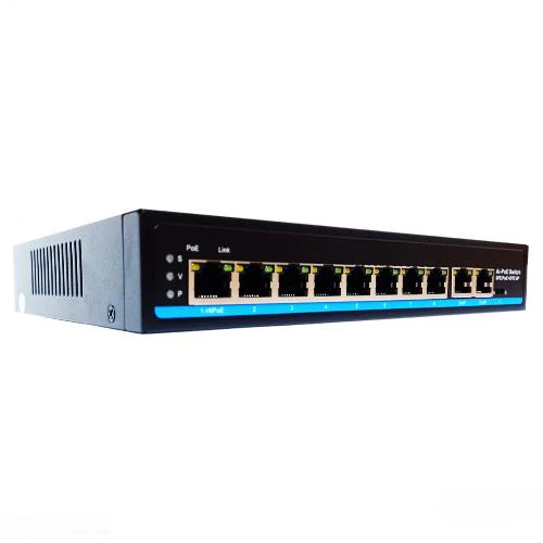سوئیچ 8 پورت POE مدل H-one Switch S1008P-2F