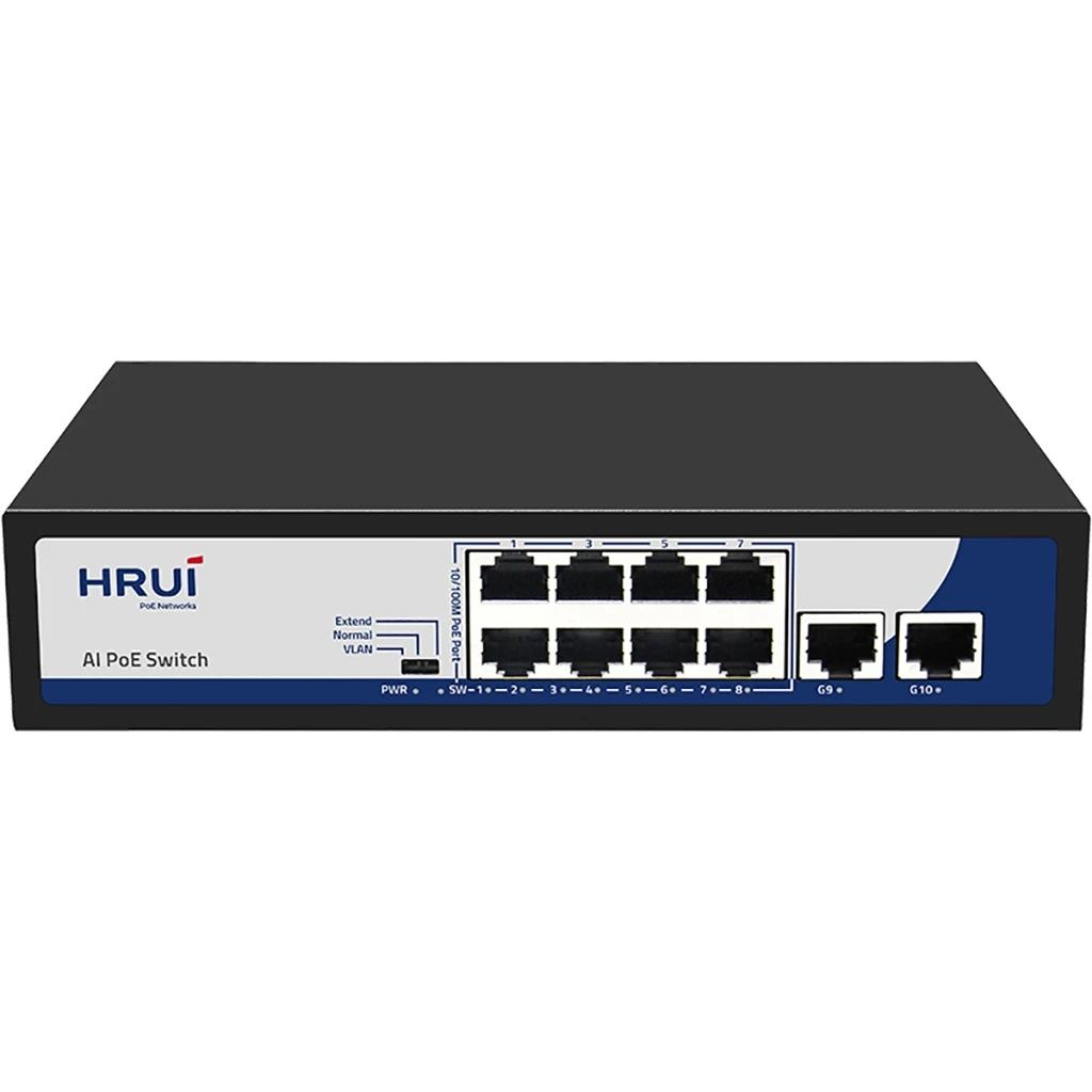 سوئیچ PoE اچ ار یو ای HRUI HR900-AF-82GN