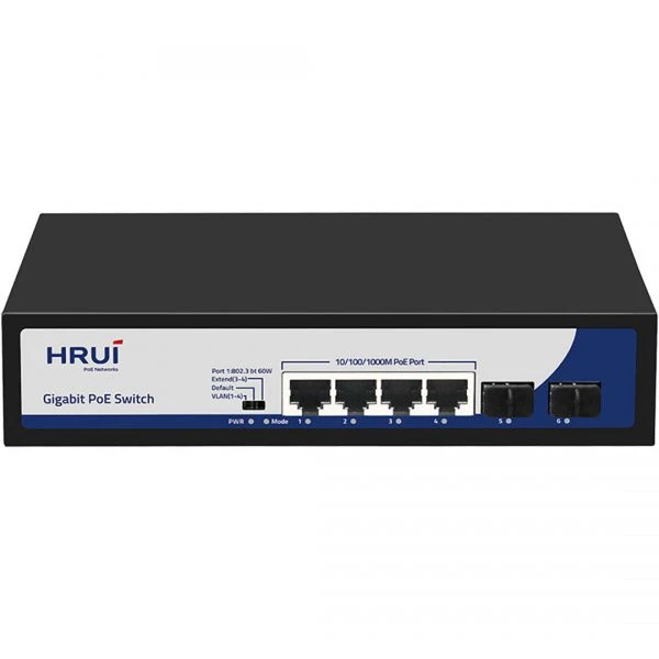 سوئیچ PoE اچ ار یو ای HRUI HR901-AXG-42NS-120