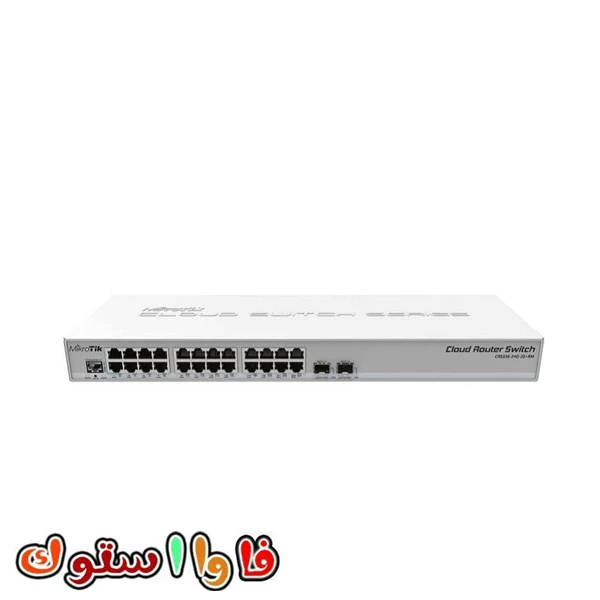 سوئیچ روتر میکروتیک CRS326-24G-2S+RM