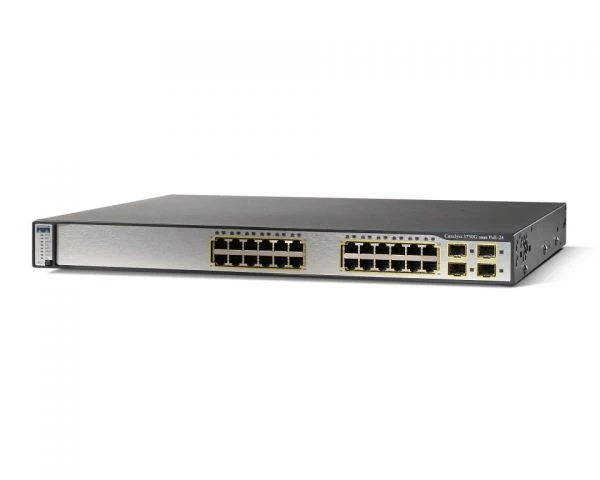 سوئیچ سیسکو مدل WS-C3750G-24PS-S