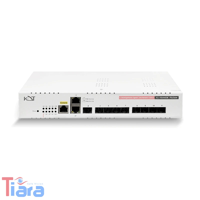 سوئیچ شبکه 11 پورت کی دی تی مدل KDT KC-1100H4SM
