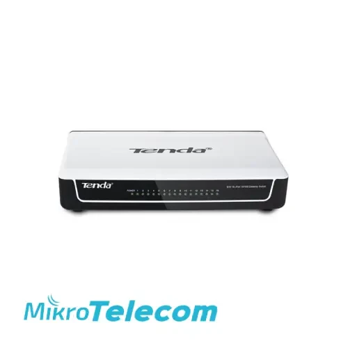 سوئیچ شبکه 16 پورت تندا مدل Tenda S16