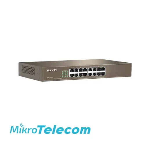 سوئیچ شبکه 16 پورت تندا مدل Tenda TEF1016D