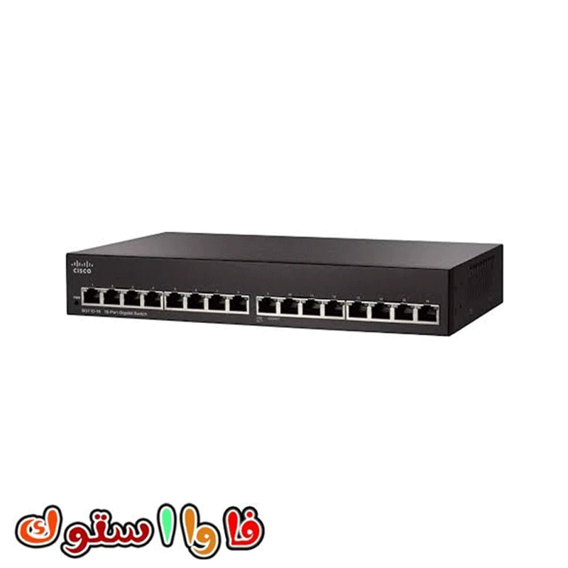 سوئیچ شبکه PoE سیسکو 16 پورت CBS110-16T