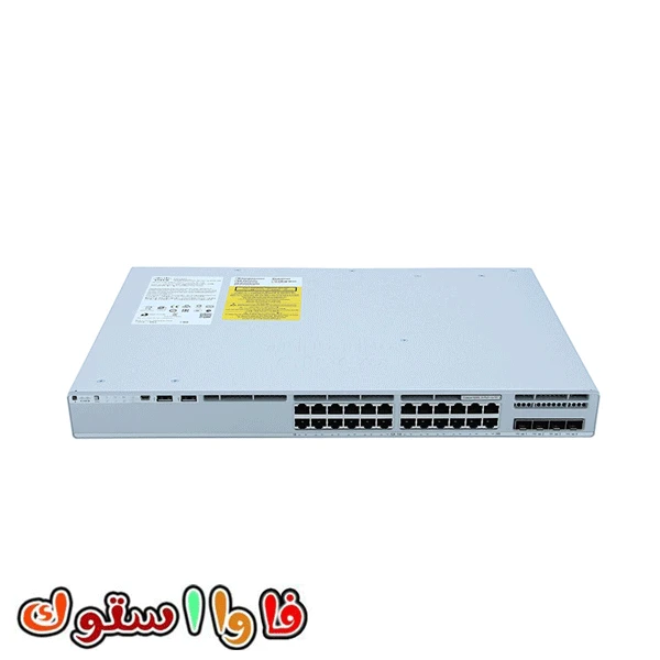 سوئیچ شبکه +PoE سیسکو 24 پورت C9200L-24P-4X-E