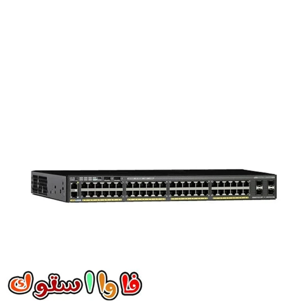 سوئیچ شبکه +PoE سیسکو 48 پورت WS-C2960X-48FPS-L