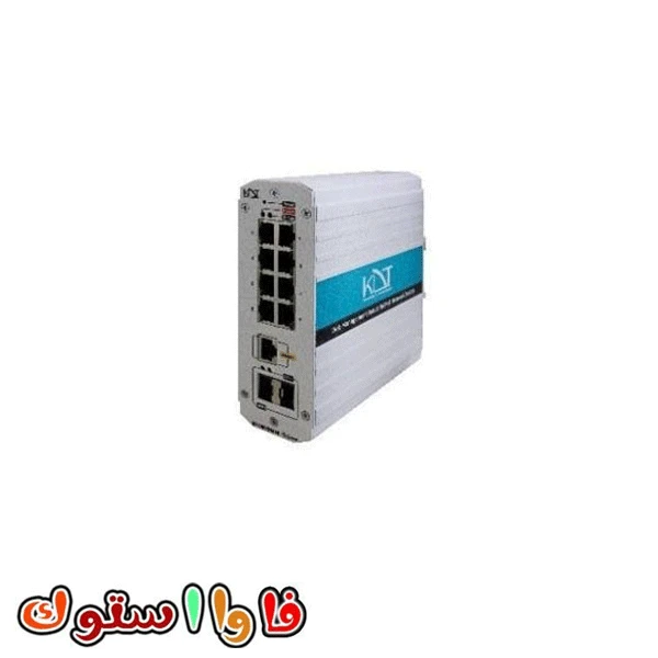 سوئیچ شبکه PoE صنعتی کی دی تی 8 پورت +KP-0802H4SMI