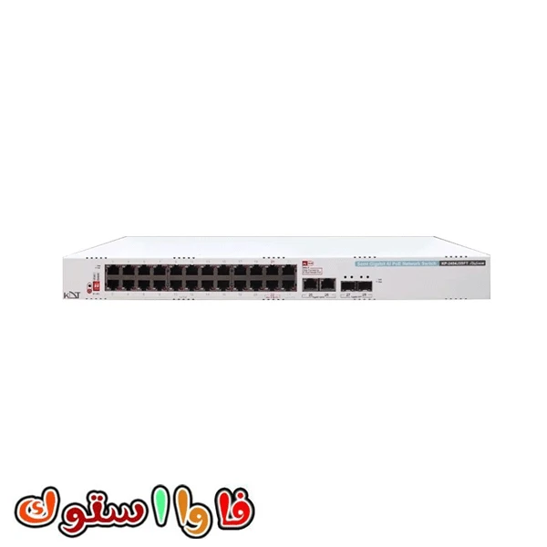 سوئیچ شبکه PoE کی دی تی مدل KP-2404J3SFT