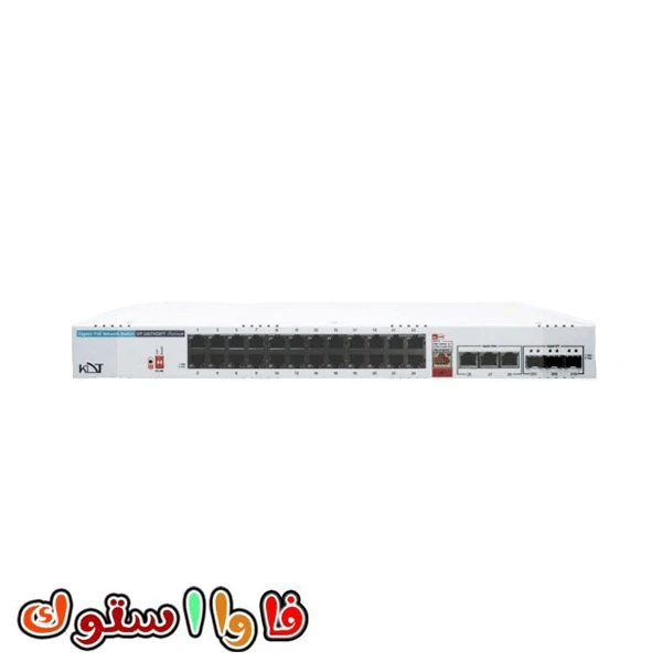 سوئیچ شبکه PoE کی دی تی مدل KP-2407H3SFT
