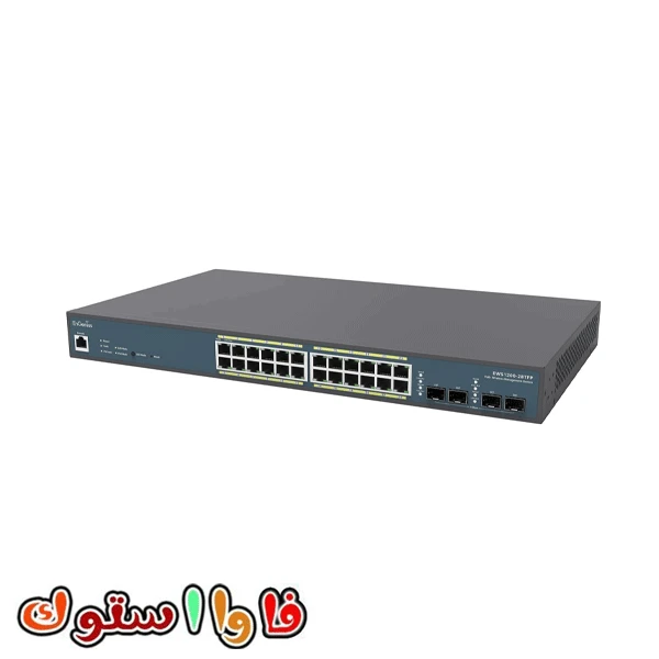 سوئیچ شبکه انجنیوس 28 پورت EWS1200-28TFP